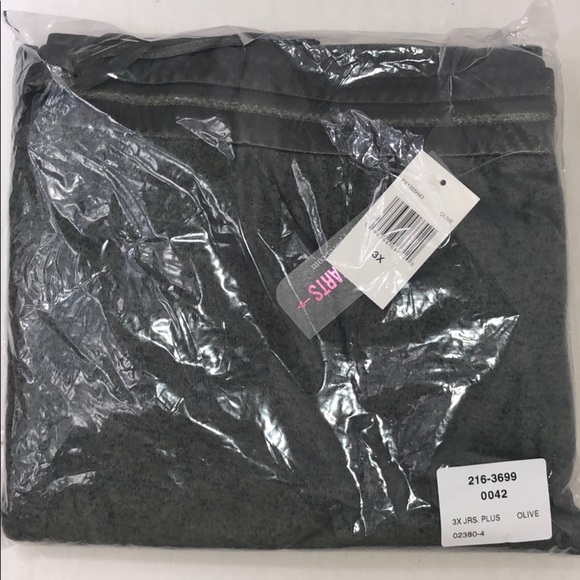 New Women's Mid Rise Jogger Pants Plus Size - Picture 5 of 11